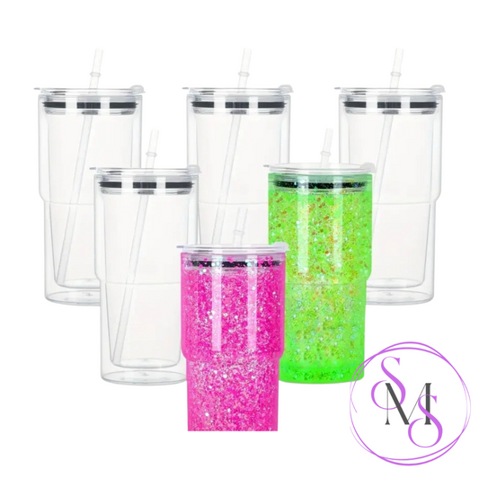 Blank 18oz Snowglobe Cup