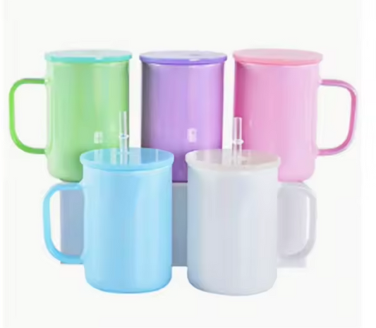 17oz Glass Shimmer Mug